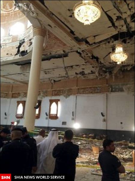 تصاویری از حمله تروریستی به مسجد شیعیان در کویت