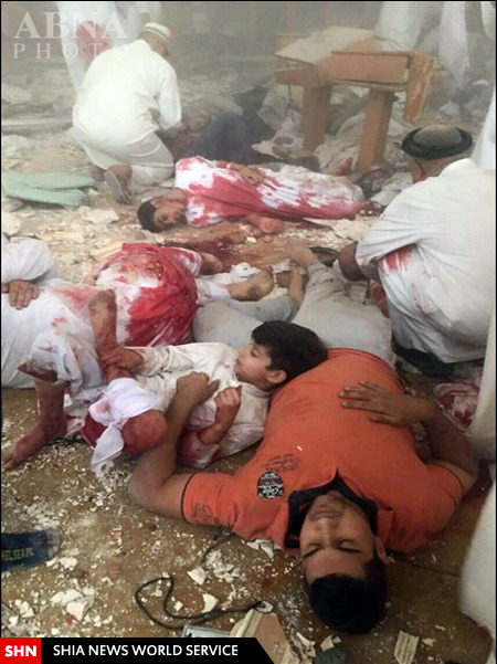 تصاویری از حمله تروریستی به مسجد شیعیان در کویت