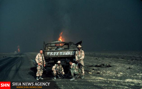 امریکا در مقابل صدام + تصاویر