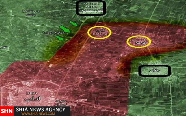 حمله گسترده گروه‌های تکفیری از چهار محور به شیعیان سوریه+تصاویر