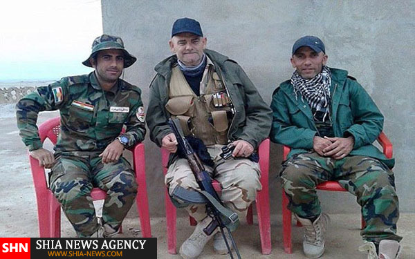 پیرمرد دل‌شکسته به جنگ داعش رفت+ تصاویر
