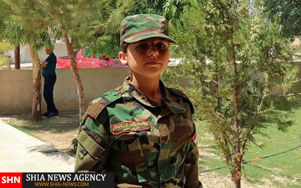 تشکیل ارتش زنان ایزدی بر علیه داعش+تصاویر