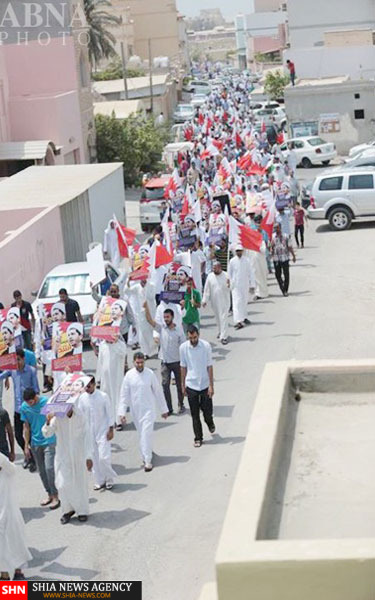 تصاویر تظاهرات دویستمین روز بازداشت شیخ علی سلمان