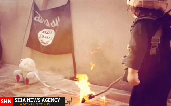 کودک داعشی دومین روش اعدام را آموخت + تصاویر