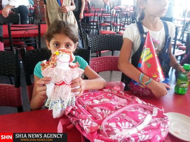 عروسک‌های ایرانی به کودکان جنگ سوری رسید + تصاویر
