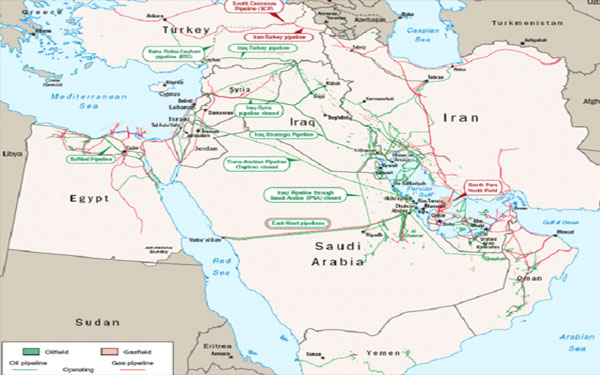 شیعیان در کجای معادلات خاورمیانه قرار دارند؟ +نقشه