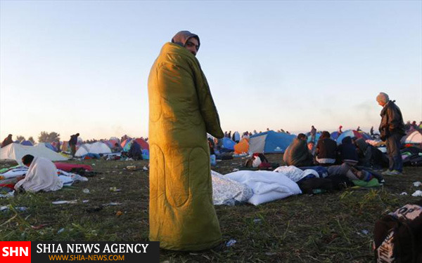 تصاویر وضعیت پناهندگان در اروپا