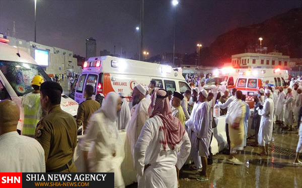 تصاویر امداد رسانی به مجروحان سقوط جرثقیل در مکه