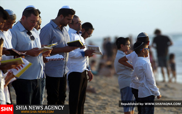 مراسم طلب آمرزش یهودی ها در استانه سال جدید عبری ‬+ تصاویر