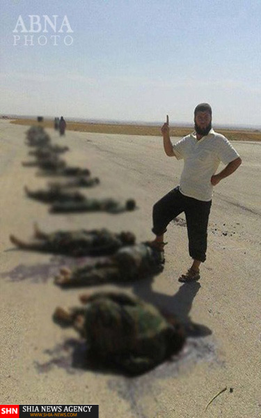 اعدام ده ها سرباز ارتش سوریه به دست گروه تکفیری جبهة النصرة + تصاویر