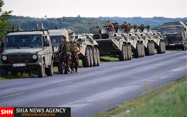 تانک‌های مجارستانی در مرز کرواسی +تصاویر
