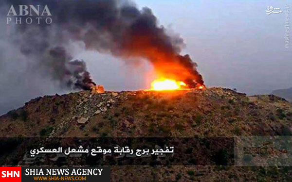 فتح پایگاه نظامی‌ سعودی به دست نظامیان‌ یمن+تصاویر