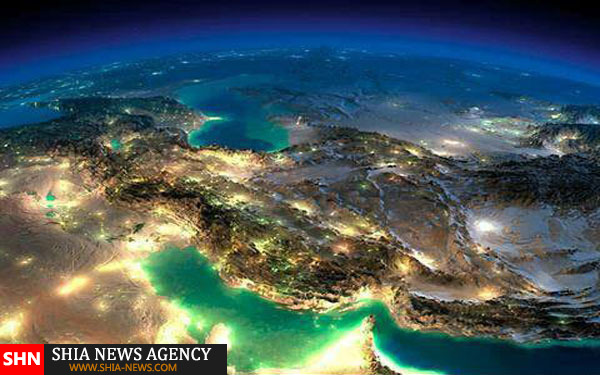 عکس زیبای ماهواره‌ای از ایران