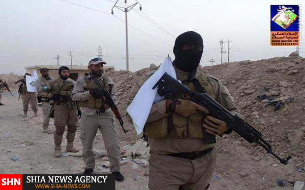کشف خانه تیمی تروریستهای داعش در غرب سامراء + تصاویر