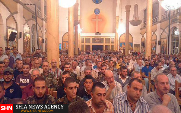 شهادت رزمنده مسیحی ارتش سوریه + تصاویر