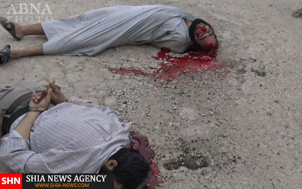 اعدام علنی مردان سوری به دست داعش + تصاویر