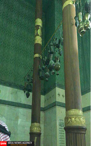 آثار ارزشمند مربوط به پیامبر (ص) در خانه خدا + تصاویر