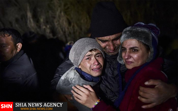 تصاویر هجوم آوارگان مهاجر به مرزهای غرب اروپا