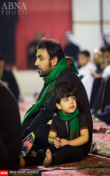 تصاویر مراسم عزاداری اربعین «قطیف» عربستان