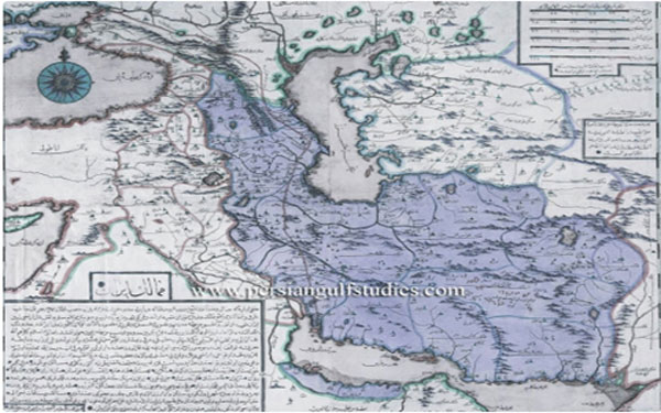 نقشه مناطق شیعیان قبل از تجزیه