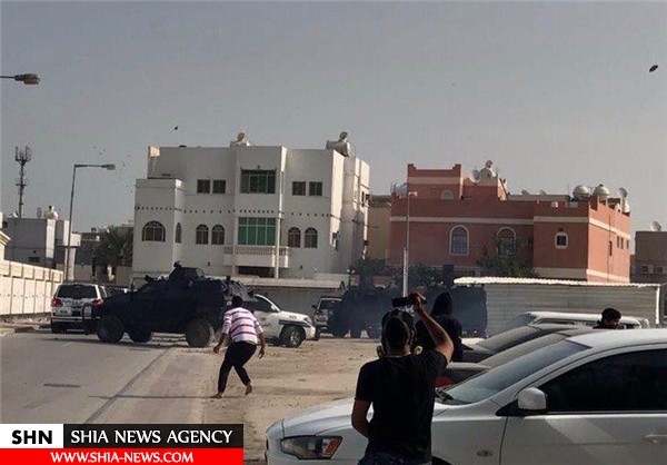 یورش نظامیان رژیم آل خلیفه بحرین به مردم ستره