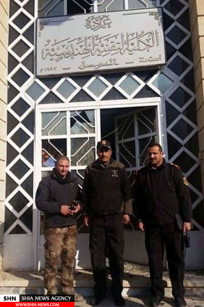 تصویر  آزادسازی دانشگاه موصل