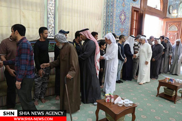 تصاویر حضور گسترده مردم در مراسم ترحیم ۳ جوان شهید بحرین