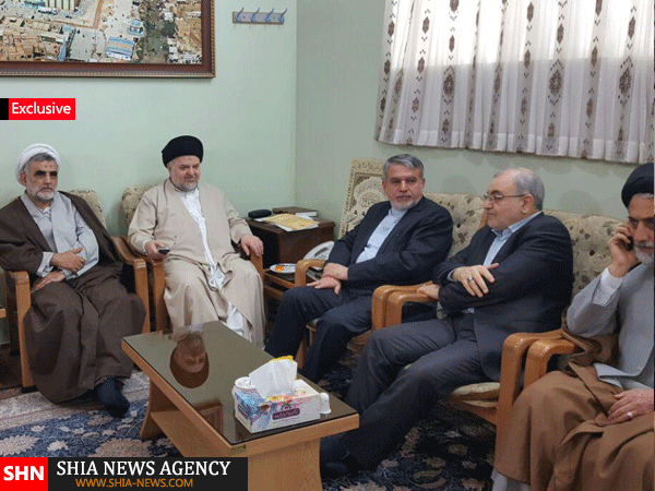 گزارش تصویری از دیدار وزیر ارشاد با نماینده آیت الله سیستانی