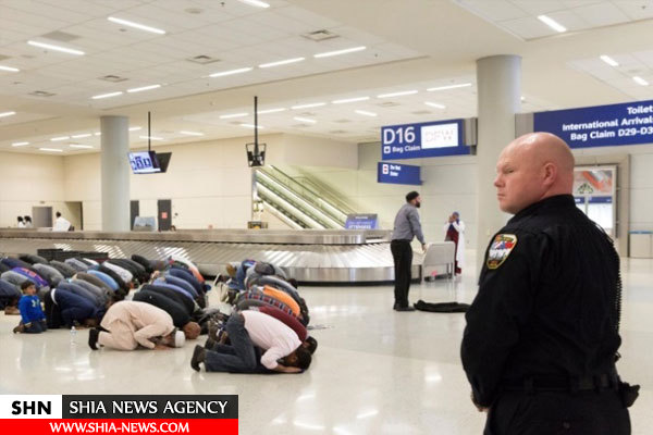 بحران در فرودگاه‌های آمریکا به روایت تصویر