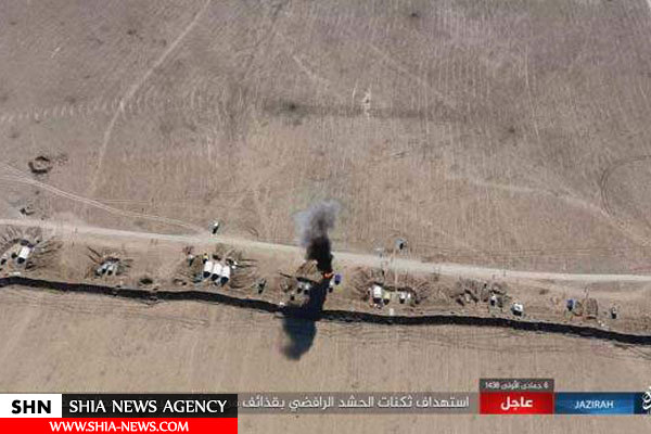 استفاده داعش از پهباد برای بمباران اطراف موصل+ تصاویر