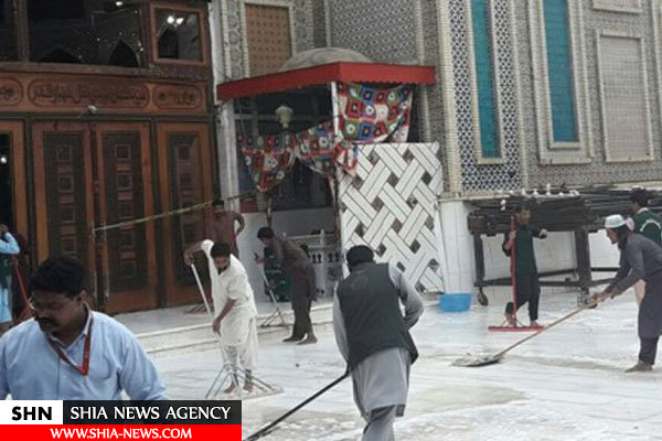 صوفی های پاکستان برای پاکسازی زیارتگاه خود بازگشتند