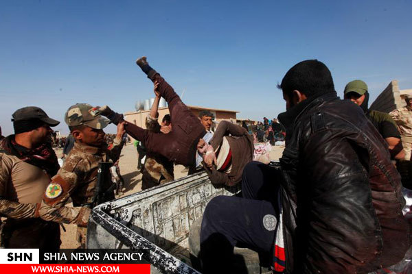 تصاویر صحنه هایی از نبرد موصل