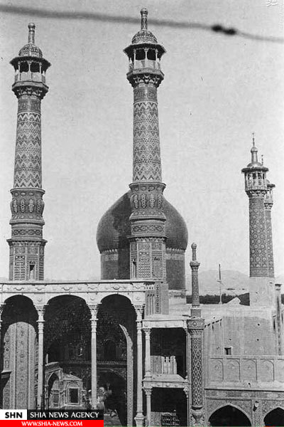 تصویر حرم حضرت معصومه(س) در دوره قاجار