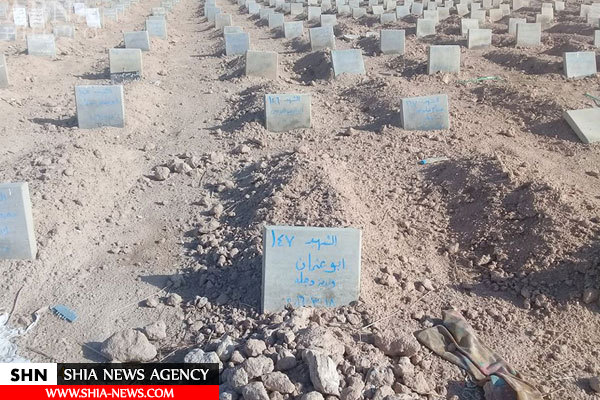 تصاویر کشف گورستان داعشی‌ها در صقلاویه