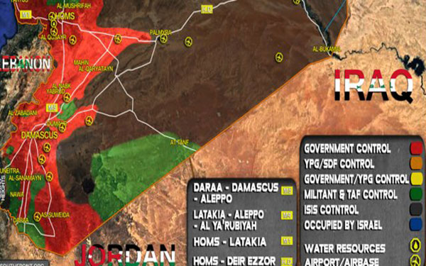 داعش کنترل مناطق مرزی سوریه با اسرائیل را به دست گرفت