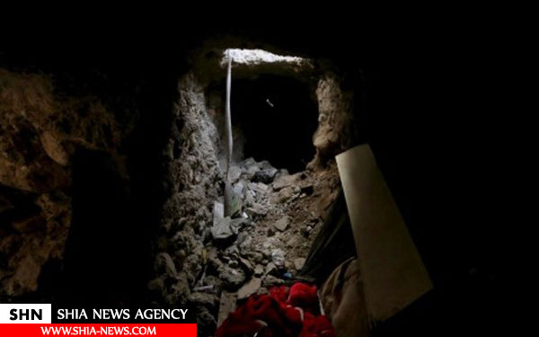تصاویر رویترز از تونل های داعش در عراق