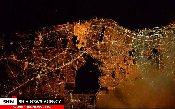 فضانورد آمریکایی تصویر تهران را از فضا منتشر کرد