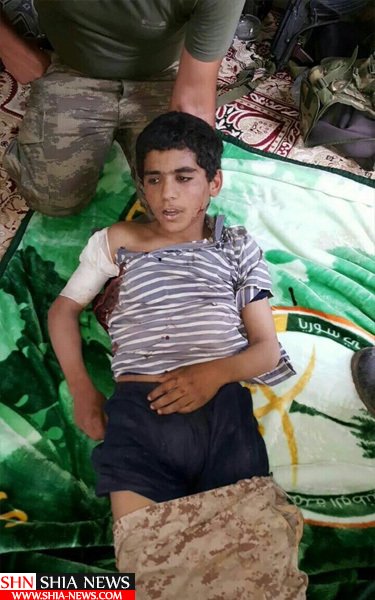 به دام افتادن کودکان انتحاری داعش + تصاویر