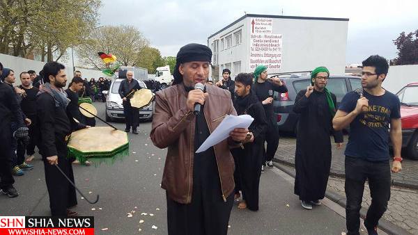 موافقت آلمان در برگزاری مراسم عزاداری هفتمین امام شیعیان در این کشور+تصاویر