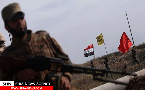 برافراشته شدن پرچم عراق در منطقه راهبردی بشیر + تصاویر