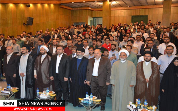 تجلیل از حشدالشعبی عراق در دانشگاه تهران + تصاویر