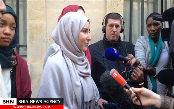 روز حجاب در دانشگاه پاریس+ تصاویر