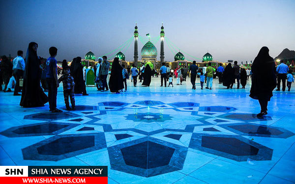 تصاویر حال و هوای مسجد جمکران در آستانه نیمه شعبان