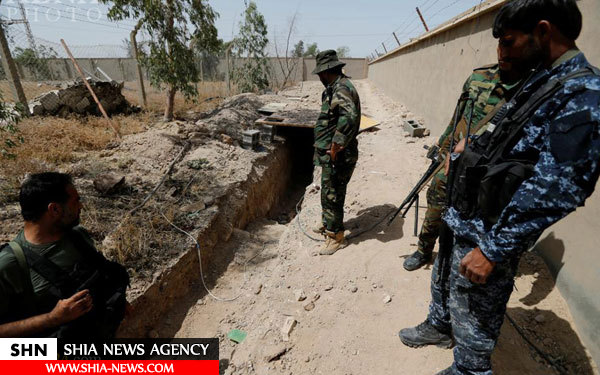 تصاویر تونل های داعش در شهر فلوجه