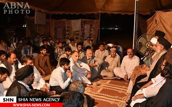 تصاویر 23 روز اعتصاب غذای شیعیان پاکستان
