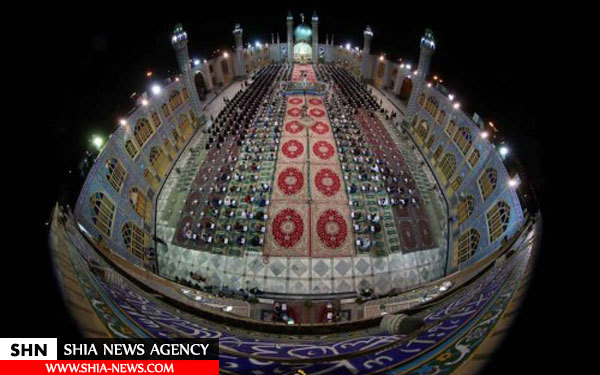 تصاویر زیبا از جزء خوانی قرآن در آران و بیدگل