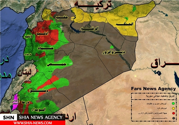 درگیری‌های اصلی در کجای سوریه است؟