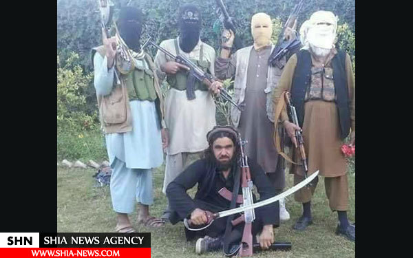 تصویر اعلام بیعت عناصر پیشین طالبان با داعش