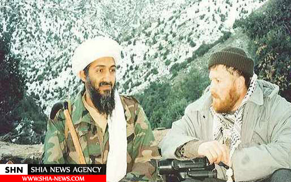 تصویر منتشر نشده از سرکرده احرارالشام در کنار بن لادن