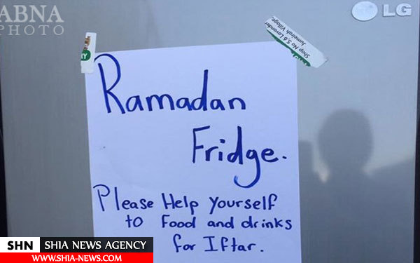 یخچال مهربانی در امارات متحده عربی+ تصویر